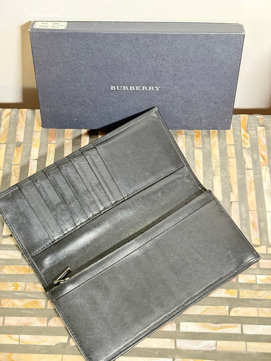 Burberry Bifold Long Wallet